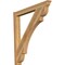 Ekena Millwork Olympic Traditional Rough Sawn Outlooker, Western Red Cedar, 6"W x 48"D x 48"H OUT06X48X48OLY01RWR - alternate 1